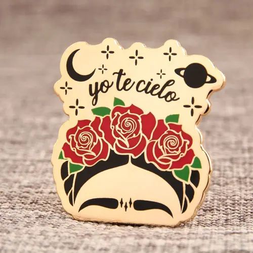 Flower Night Personaliaed Lapel Pins