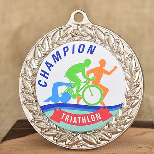 Custom Printed Medals for Triathlon