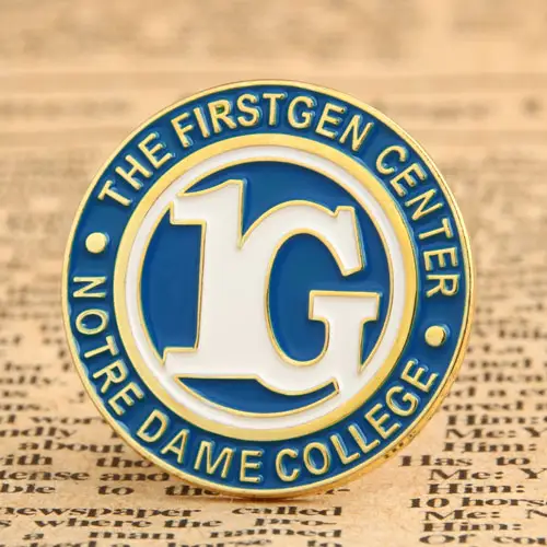 Notre Dame Metal Pins