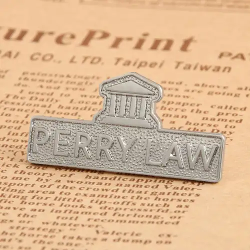 Perry Law Custom Lapel Pins