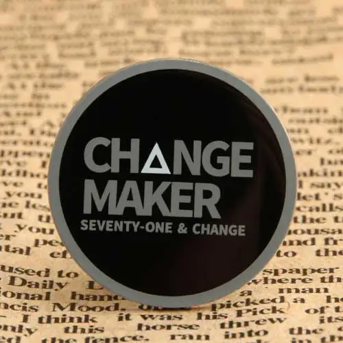 Change Maker Lapel Pins Change Maker Lapel Pins