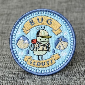 Bug Scout Embroidery Patches