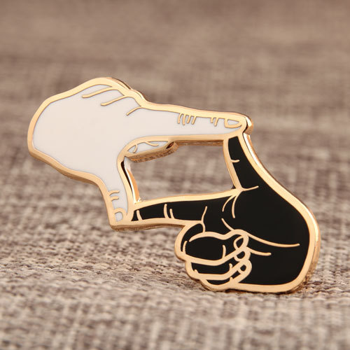 Two Hands Custom Pins
