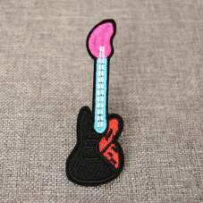  Guitar Embroidered Patches