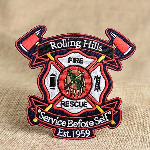 Fire Rescue Custom Patches