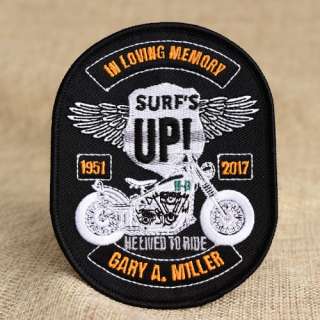 Custom Motorcycle Vest Patches