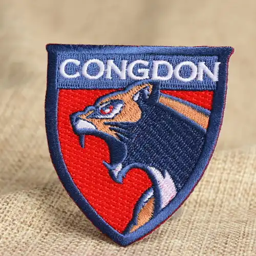 Cheetah Embroidered Patches