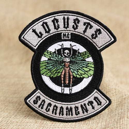 Locusts Embroidered Patches