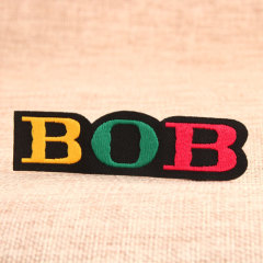 BOB Custom Iron On Patches No Minimum