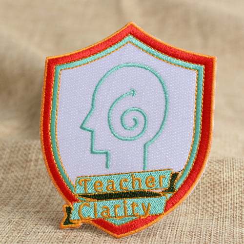 Teacher Clarity Embroidered Patches