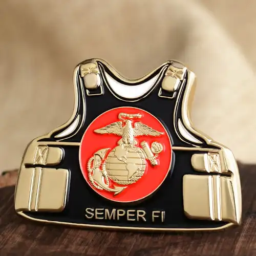 Vest Marine Corps Challenge Coins