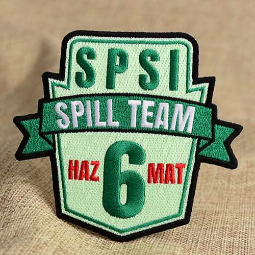 Spill Team NO.6 Embroidered Patches