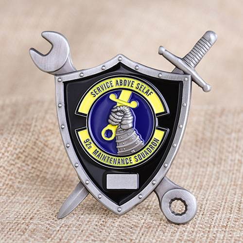 92nd MS Air Force Challenge Coins