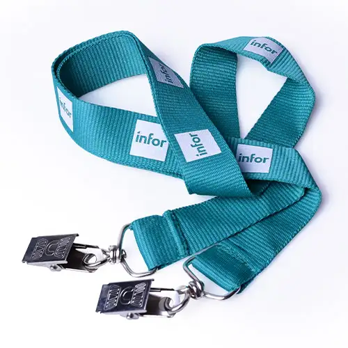 Green Sample Custom Lanyards Green Sample Custom Lanyards