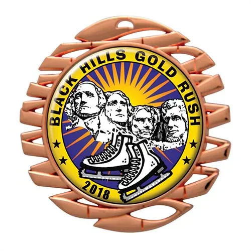 Plated Insert Medal (IM-007) Plated Insert Medal (IM-007)