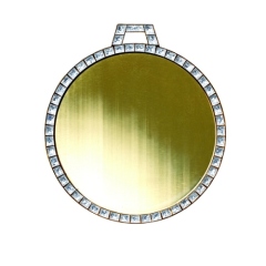 Clear Glitter Medal IM-018