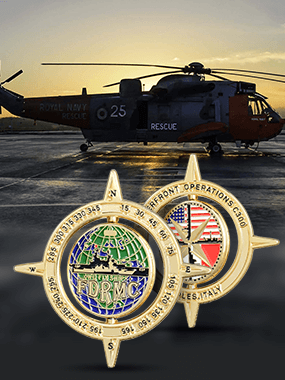 US Navy Challenge Coins | Design at Your Will | GS-JJ
