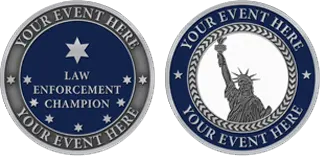 Law Enforcement Champion Custom Coins Design Template Law Enforcement Champion Custom Coins Design Template