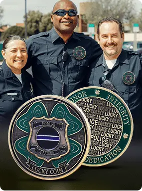 Lucky law enforcement coins Lucky law enforcement coins