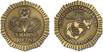 US Marine Corps Coins Templates