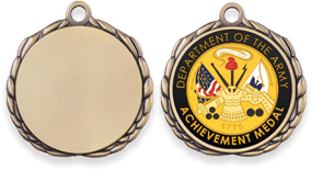 Military Printed Medals