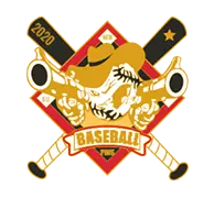 Start to design baseball pin templates Start to design baseball pin templates