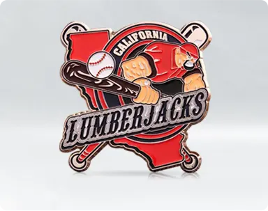 Lumberjacks baseball pins custom Lumberjacks baseball pins custom