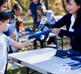 double ended lanyards with tubular shape