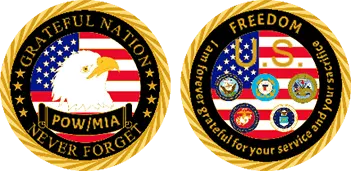 Custom Military Commemorative Coins Templates