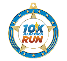 10K Marathon Run Finisher Medals