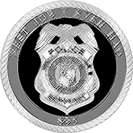 a rough draft or an idea of police challenge coins