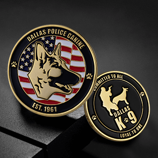 Custom Police Challenge Coins [ Top Quality ] GS-JJ