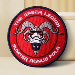 The Saber Regiment Embroidered Patches
