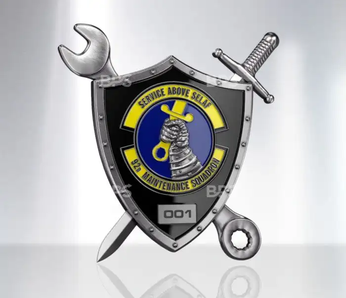 Sequential Numbering Challenge Coins