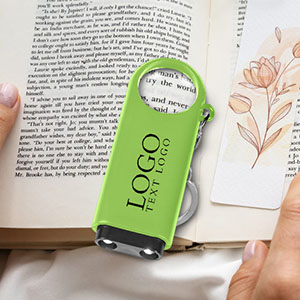 advertising-keychain-with-magnifier-and-two-led-lights