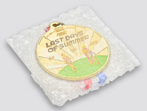 Bubble Bag for running medals
