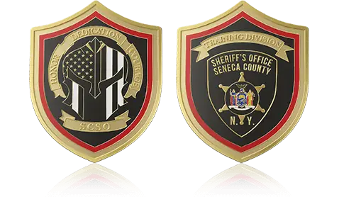 Custom Police Sheriff Challenge Coins