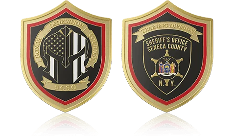 Custom Police Sheriff Challenge Coins