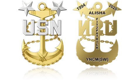 Personalized U.S. Navy Coins