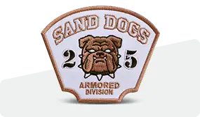 50% Embroidered Patches