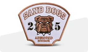 50% Embroidered Patches