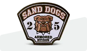 75% Embroidered Patches