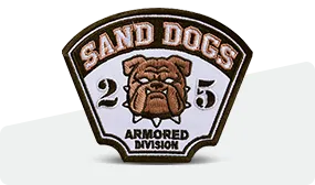 75% Embroidered Patches