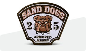 75% Embroidered Patches