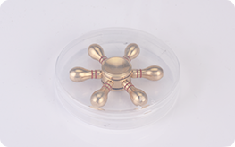 Capsule box of custom fidget spinners