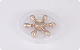 Capsule box of custom fidget spinners