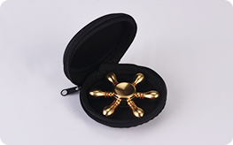 Velour Box of custom fidget spinners