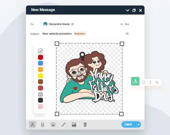 Confirm keychain artwork