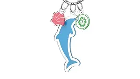 2 Extra Charms for custom made keychains