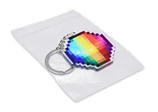 Poly Bag for Personalised Keyrings